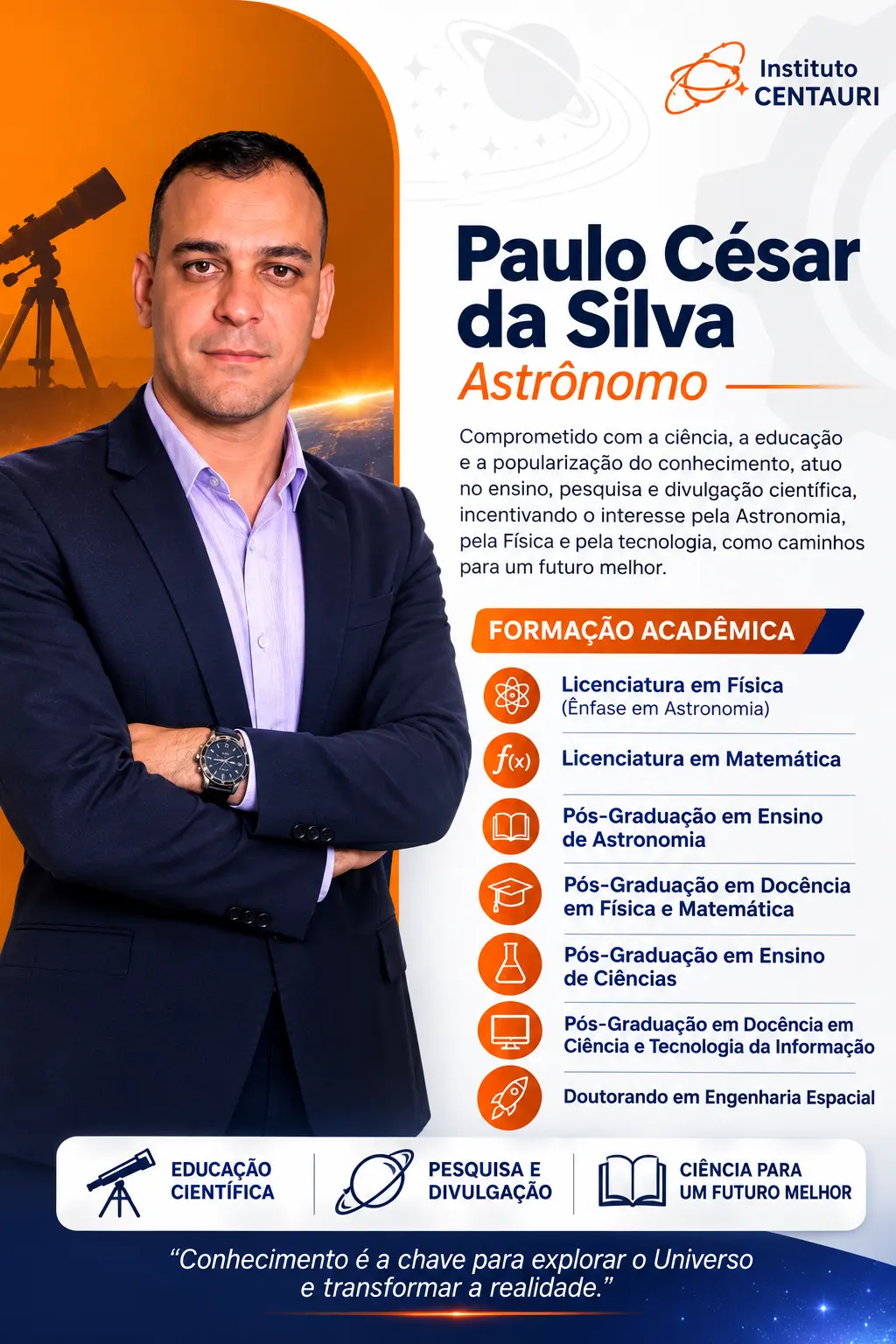 Professor Paulo César da Silva